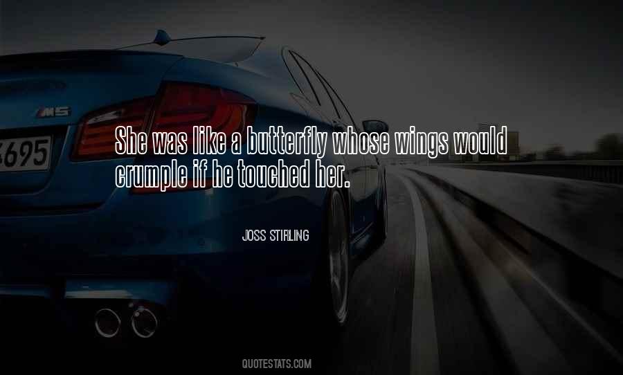 Joss Stirling Quotes #1757455