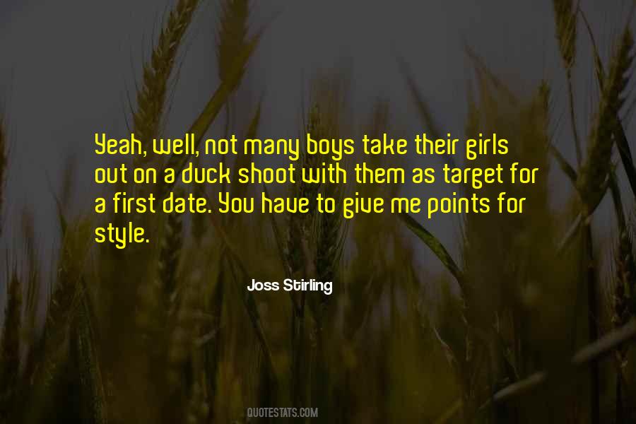 Joss Stirling Quotes #393520