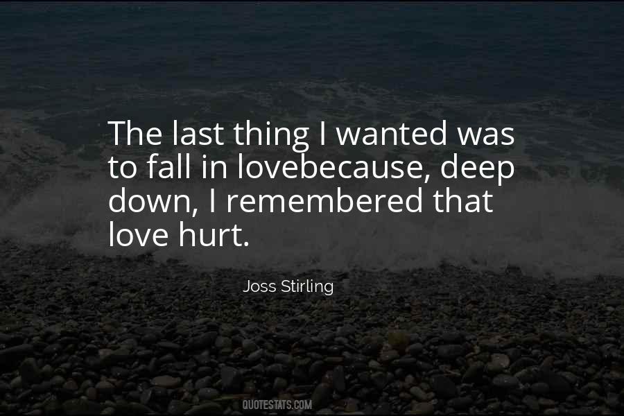 Joss Stirling Quotes #887591