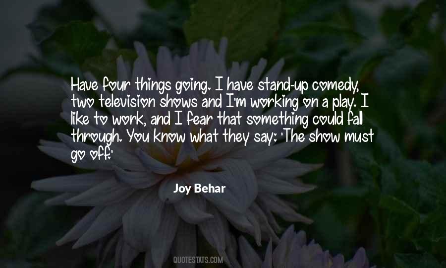 Joy Behar Quotes #16705