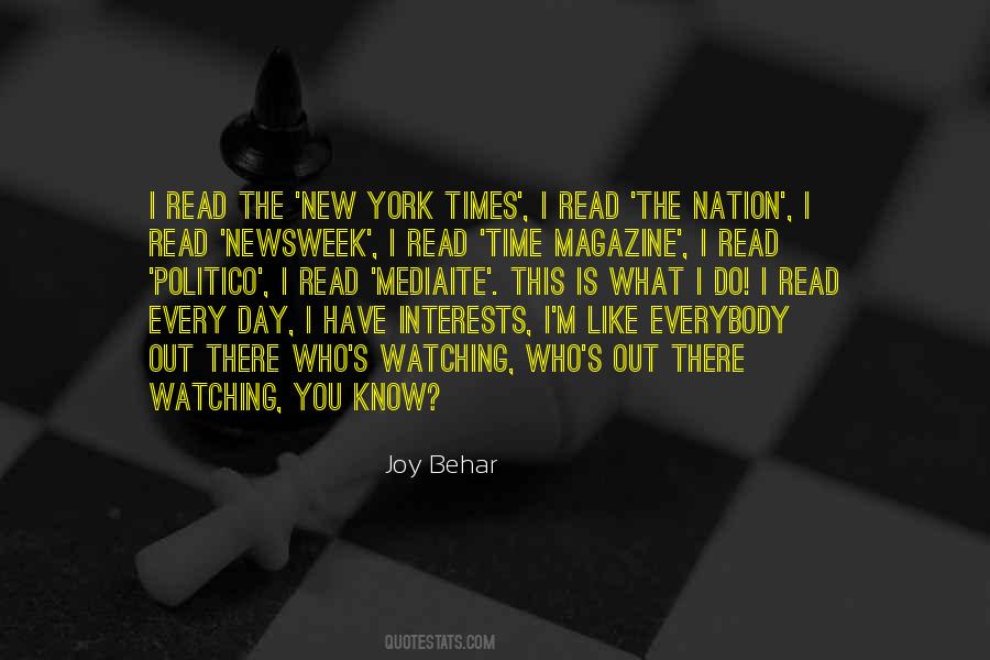 Joy Behar Quotes #75454
