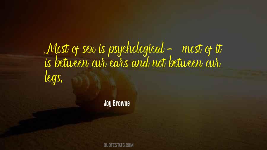 Joy Browne Quotes #859408