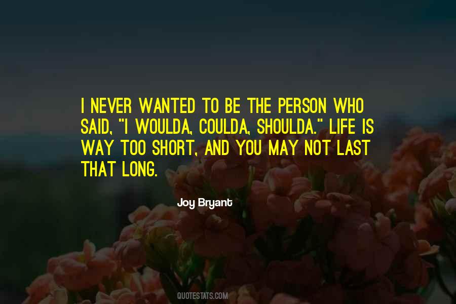 Joy Bryant Quotes #1749277