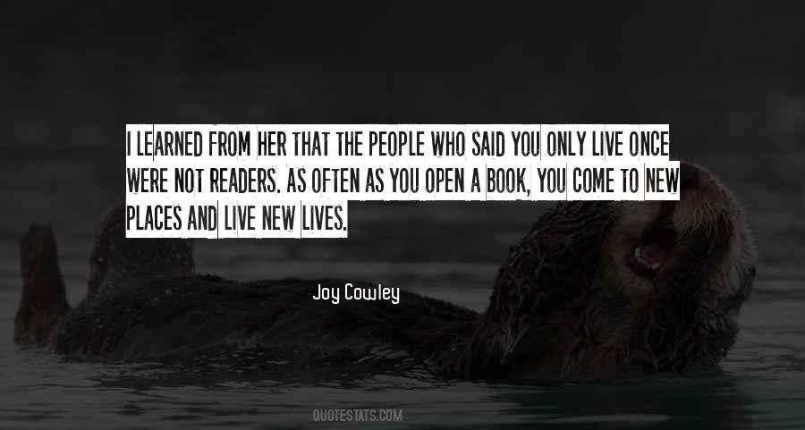 Joy Cowley Quotes #1011690