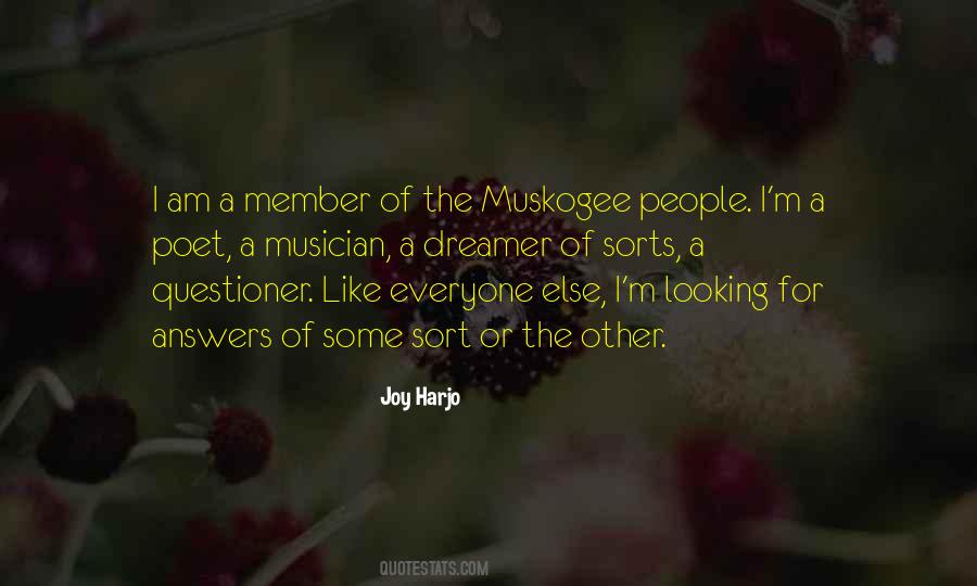 Joy Harjo Quotes #33581