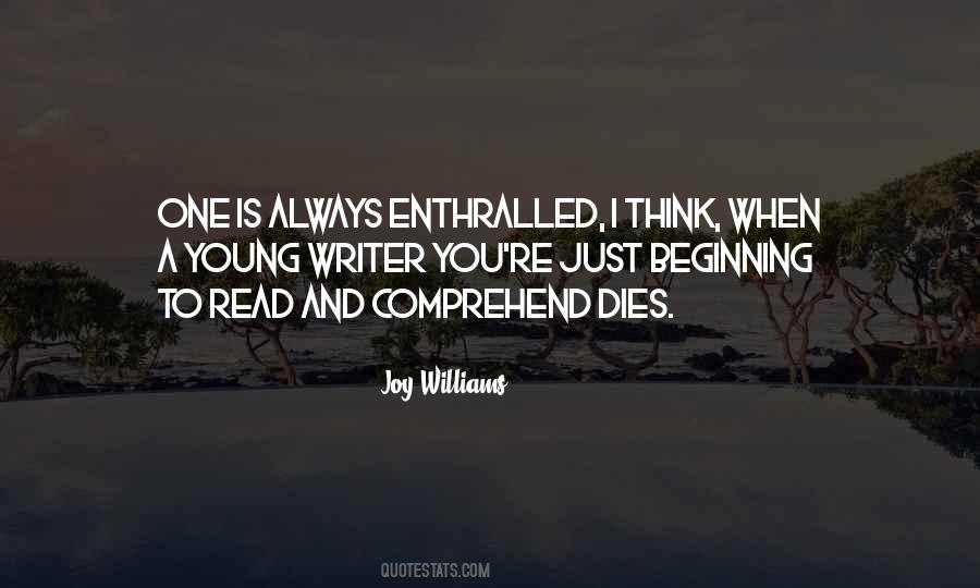 Joy Williams Quotes #847626