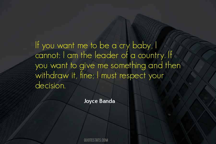 Joyce Banda Quotes #1225797