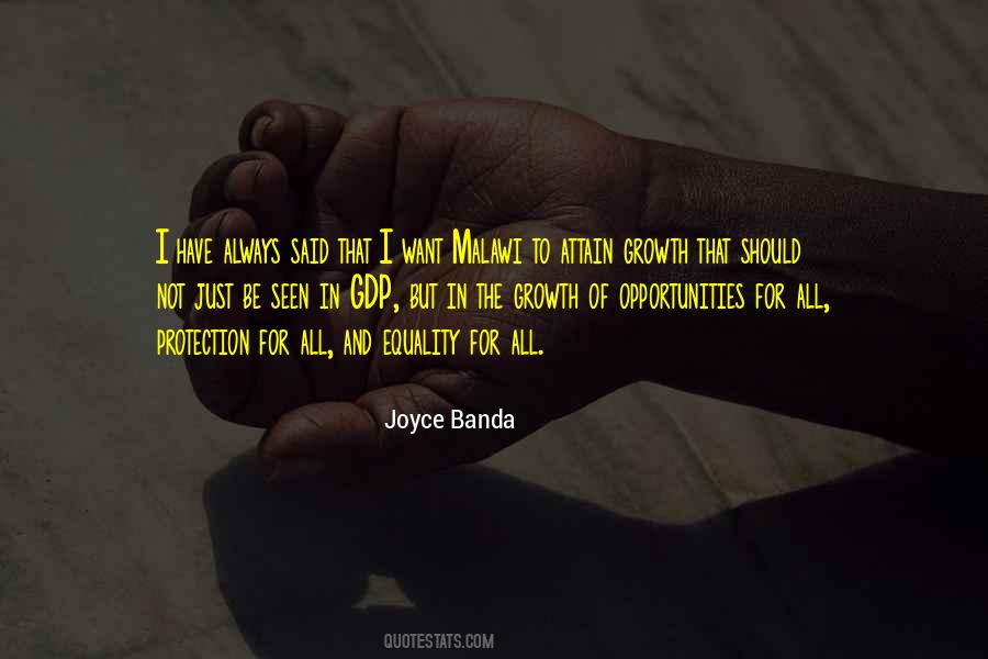 Joyce Banda Quotes #1346405