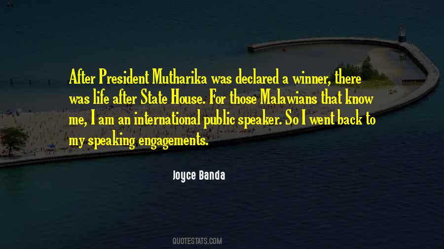 Joyce Banda Quotes #450997