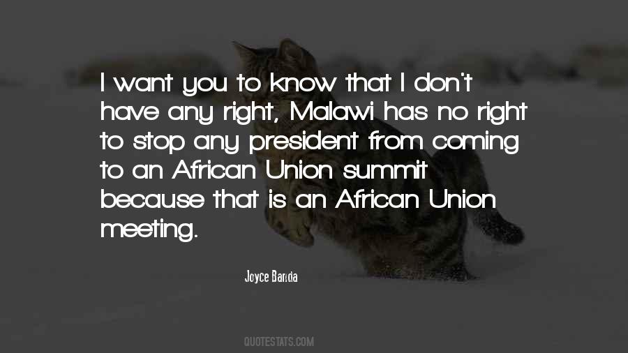 Joyce Banda Quotes #515992