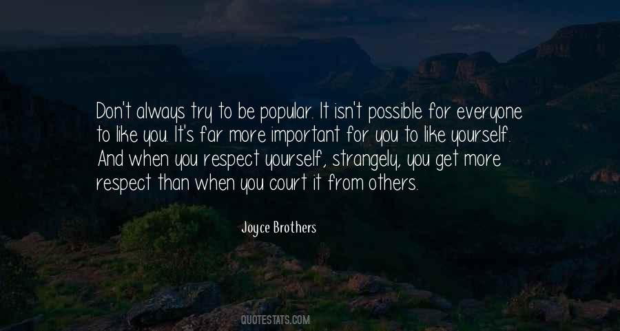 Joyce Brothers Quotes #1308233