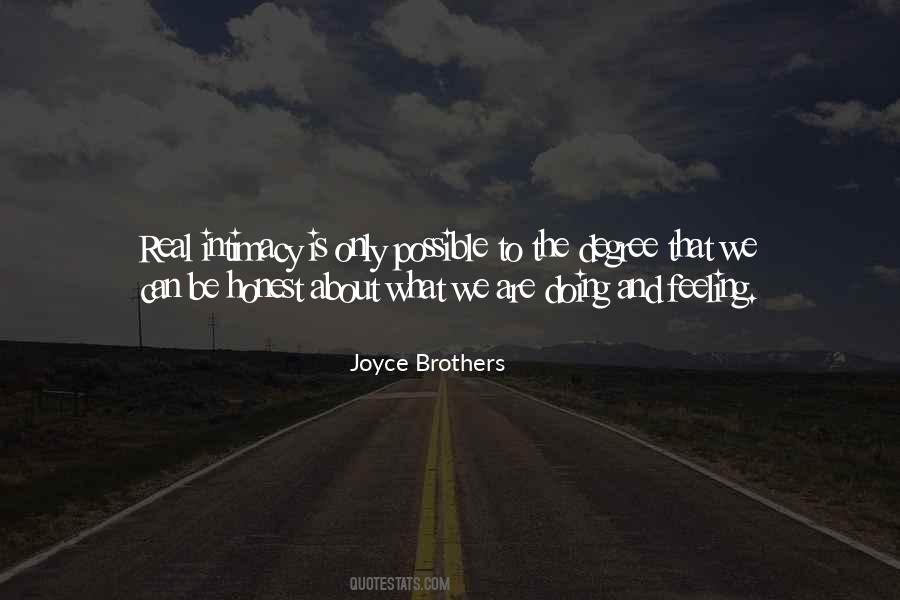 Joyce Brothers Quotes #1614939