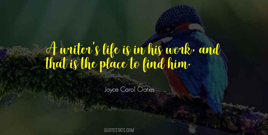Joyce Carol Oates Quotes #1530997