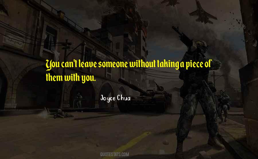 Joyce Chua Quotes #1483096