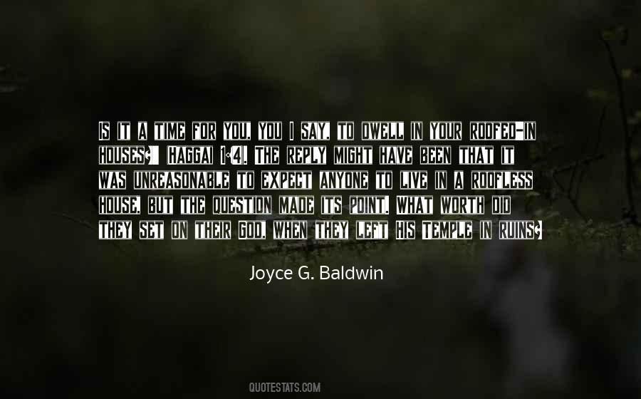 Joyce G. Baldwin Quotes #525821