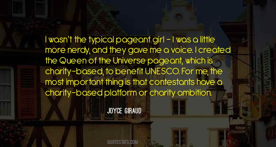 Joyce Giraud Quotes #1669445