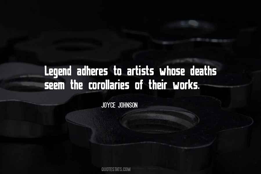 Joyce Johnson Quotes #486589