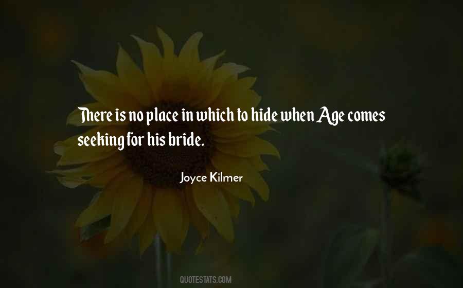 Joyce Kilmer Quotes #1845918