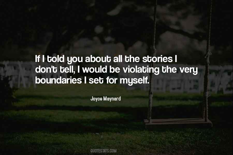 Joyce Maynard Quotes #1187653