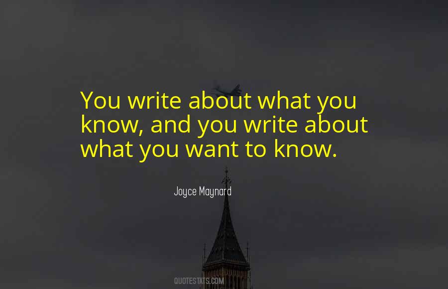 Joyce Maynard Quotes #394164