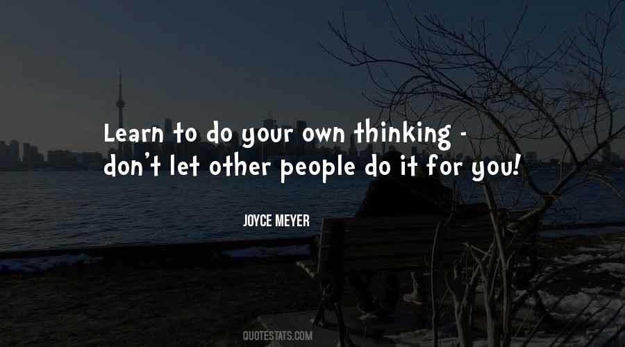 Joyce Meyer Quotes #1071922