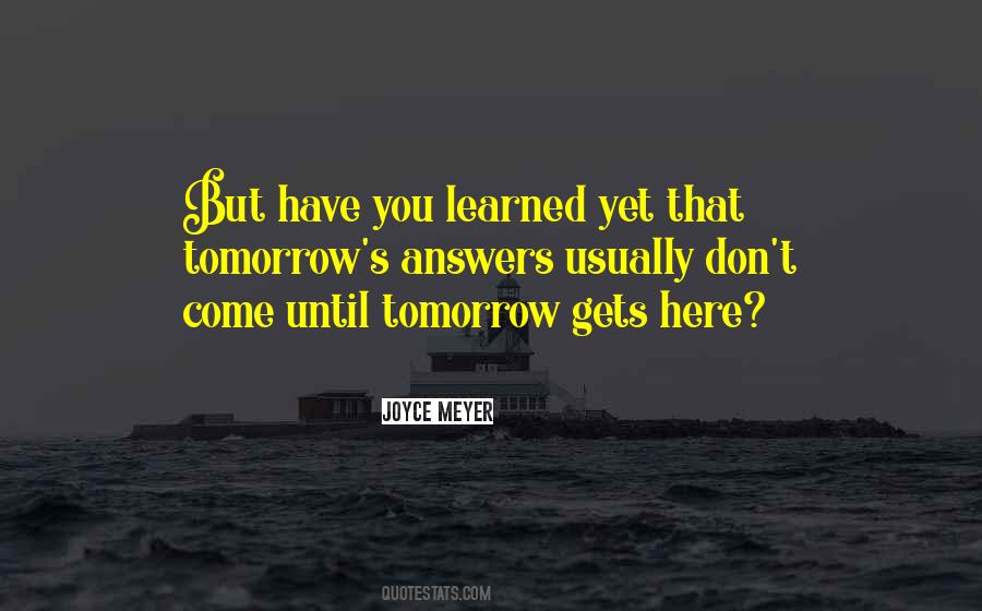 Joyce Meyer Quotes #1361793