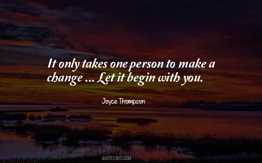 Joyce Thompson Quotes #912609