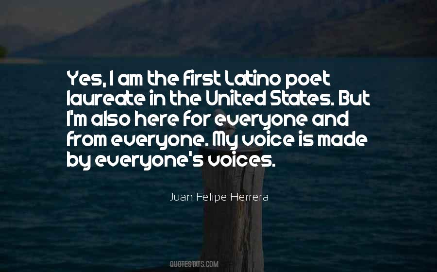 Juan Felipe Herrera Quotes #839996