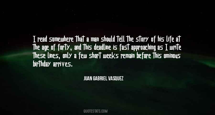 Juan Gabriel Vasquez Quotes #1743739