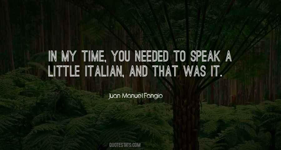 Juan Manuel Fangio Quotes #1517033