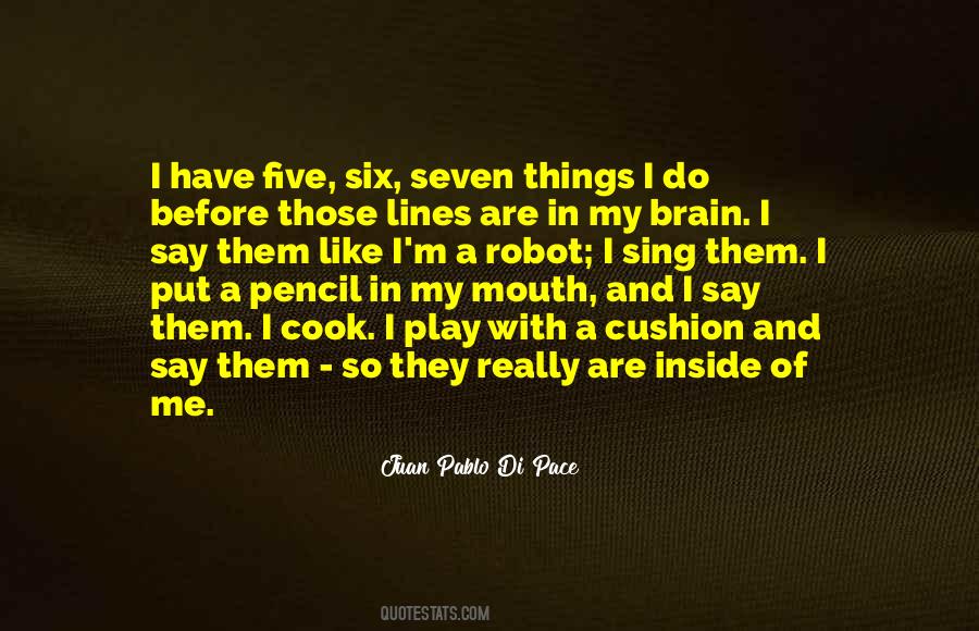 Juan Pablo Di Pace Quotes #1177975