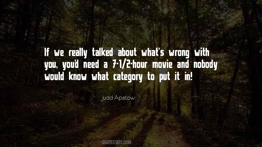 Judd Apatow Quotes #1287452