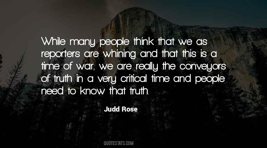 Judd Rose Quotes #1473892