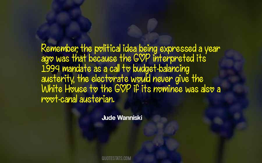 Jude Wanniski Quotes #1023510