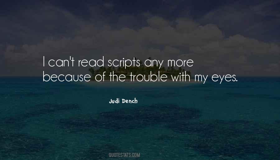 Judi Dench Quotes #250560
