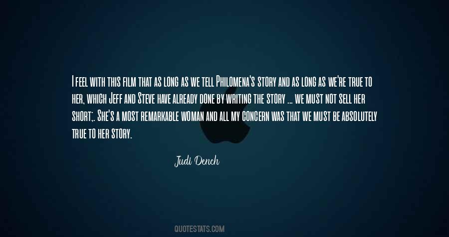 Judi Dench Quotes #926634