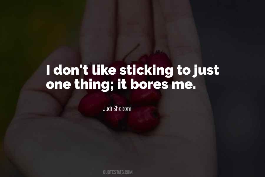 Judi Shekoni Quotes #183833