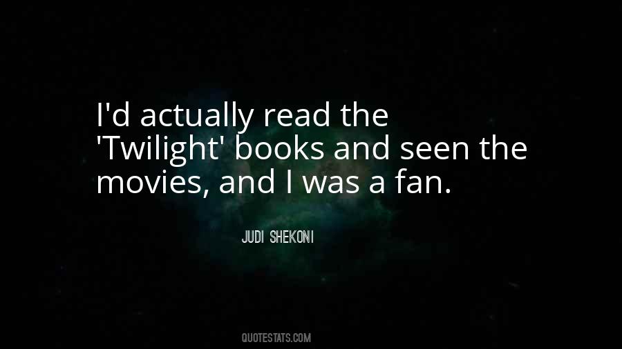 Judi Shekoni Quotes #1874115