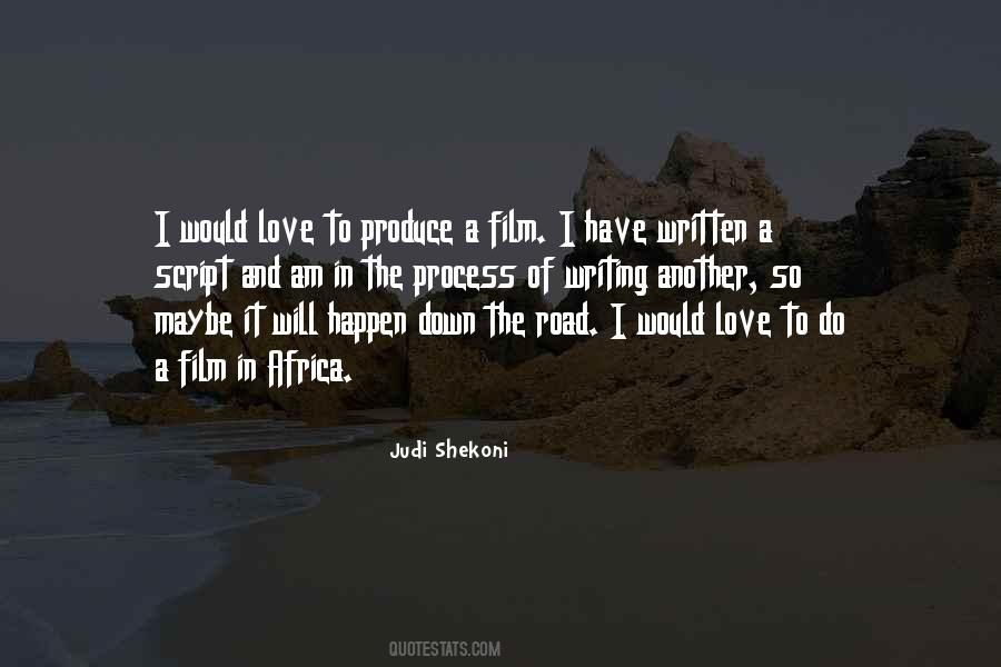 Judi Shekoni Quotes #297917
