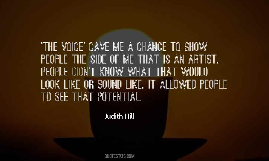 Judith Hill Quotes #1687270