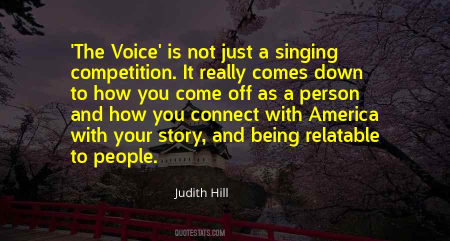 Judith Hill Quotes #708435