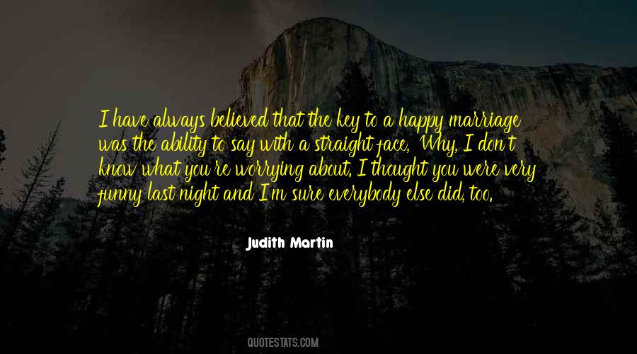 Judith Martin Quotes #101354