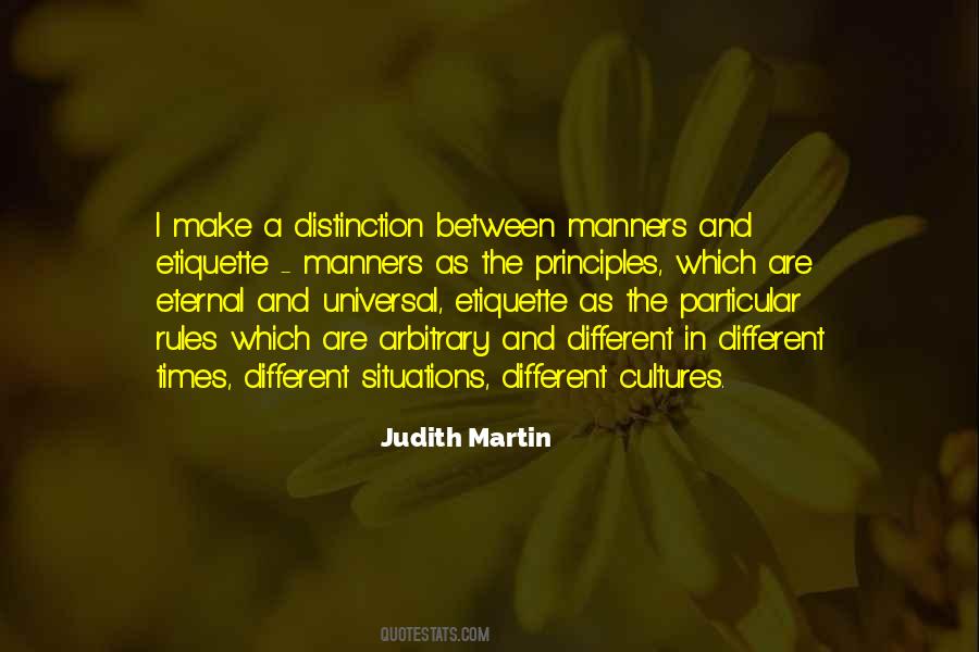 Judith Martin Quotes #1714544