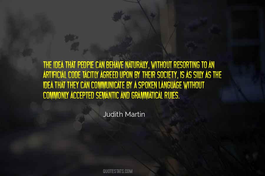 Judith Martin Quotes #373344