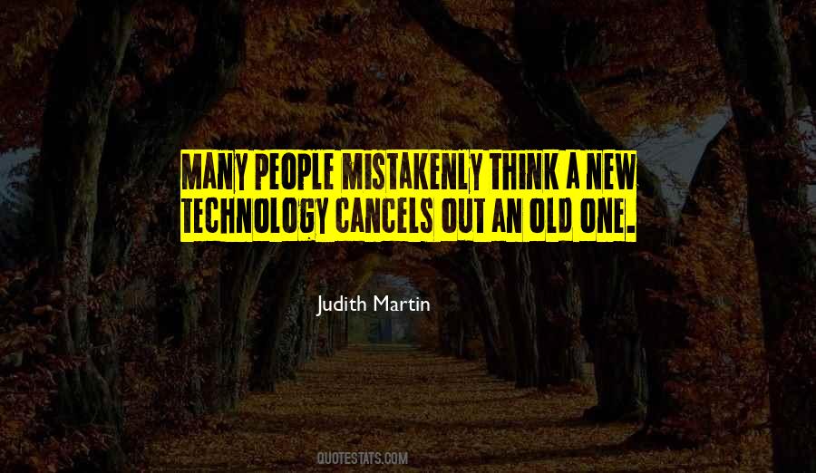 Judith Martin Quotes #623528