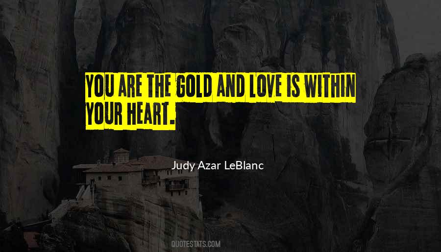 Judy Azar LeBlanc Quotes #1320717