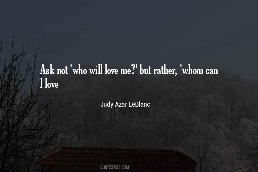 Judy Azar LeBlanc Quotes #246206