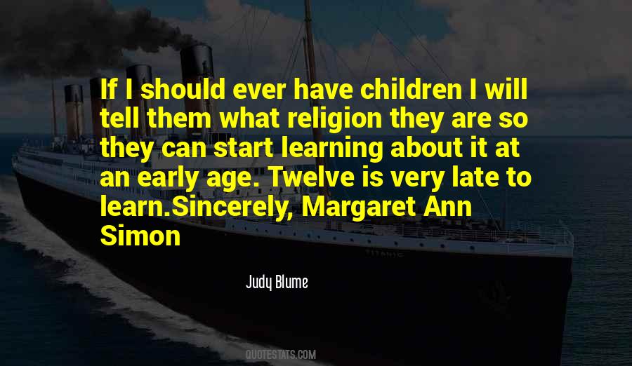 Judy Blume Quotes #825054