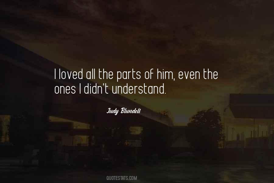 Judy Blundell Quotes #105710