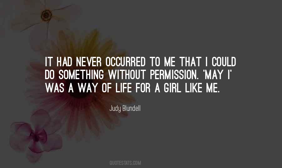 Judy Blundell Quotes #508496